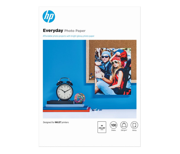 HP Semi-glossy Photo (A4 175g) 100szt. - 31745 - zdjęcie